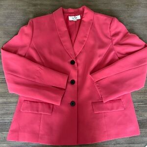 Le Suit Vibrant Pink Blazer
